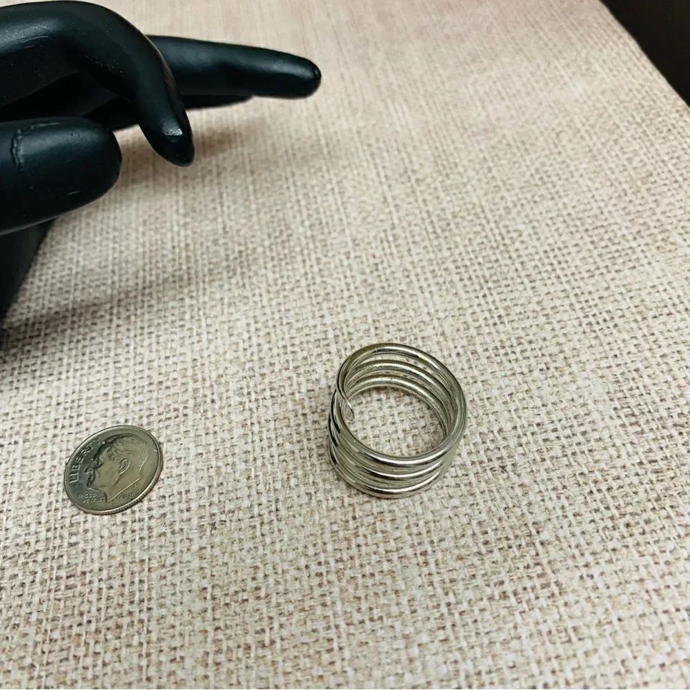 Silver Wrap Ring - Picture 2 of 3
